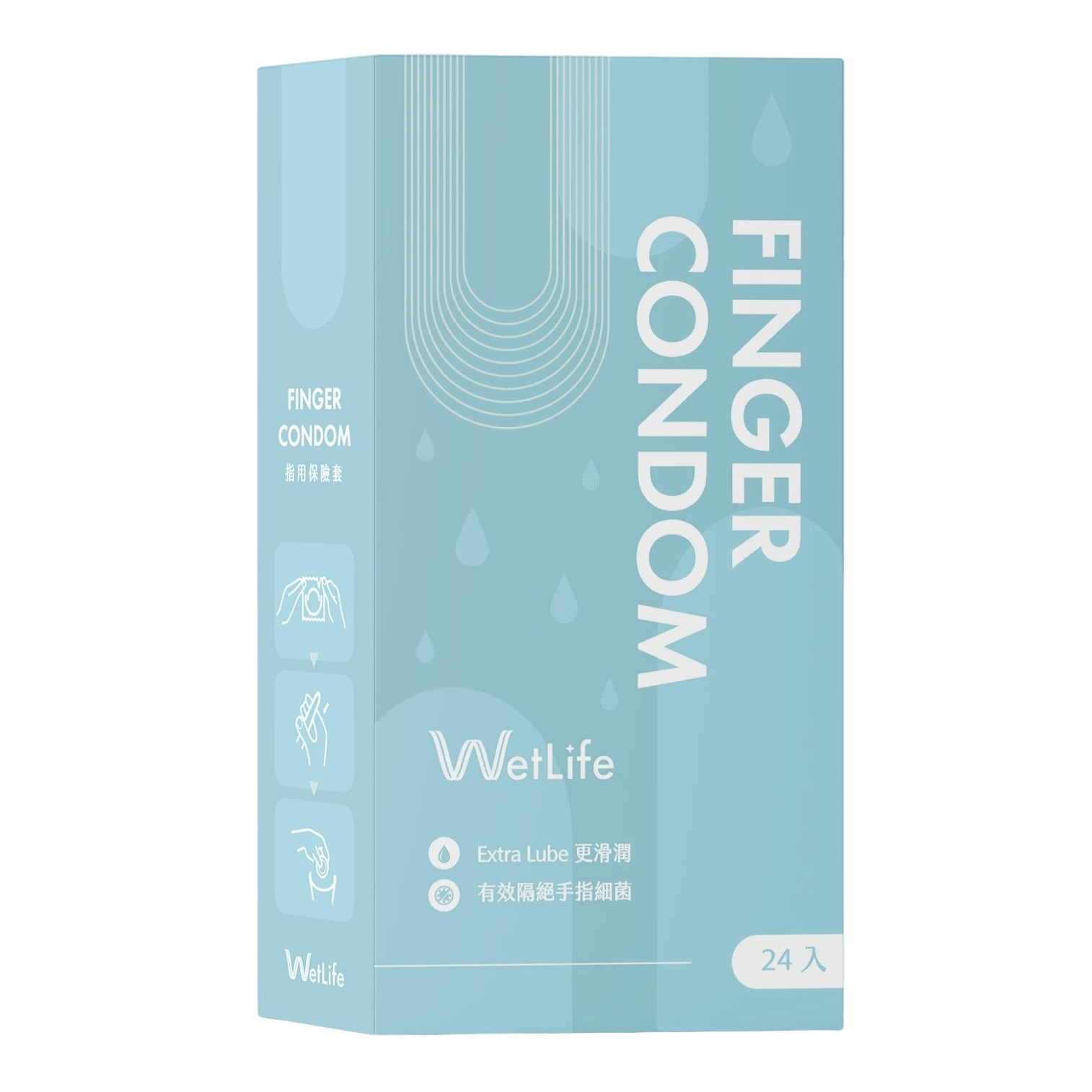 Wetlife|指用保險套 Finder Condom(24入)