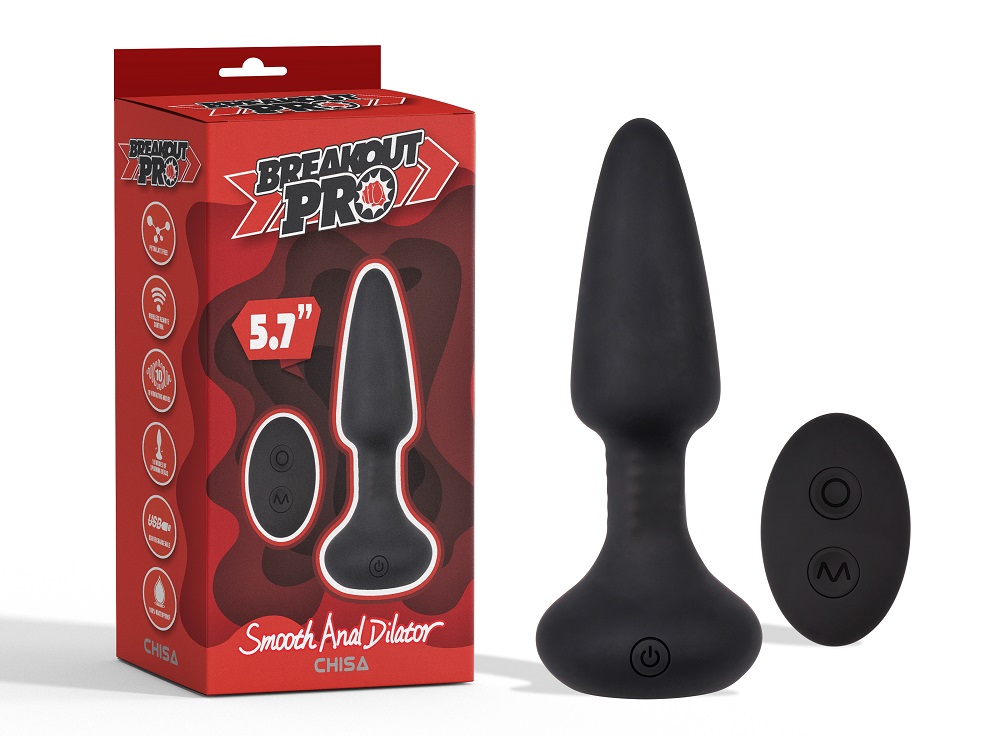 CHISA|琦莎 Frisky Beaded Plug 螺紋型 10段變頻轉珠震動遙控後庭按摩器