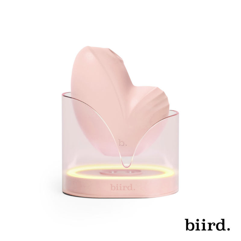 Biird|荷蘭 Namii Peach 吸吮震動器 (蜜桃粉)