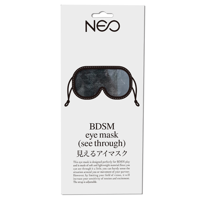 NEO|NEO 看的見的眼罩(黒) 附帶尺寸調節器