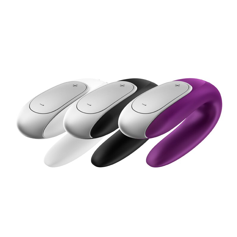 Satisfyer|德國 Double Fun 智能遙控雙人共震器 - 黑