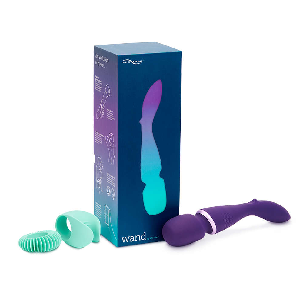 We-Vibe|加拿大 Wand 藍牙多功能 電動按摩棒 - 貴族紫