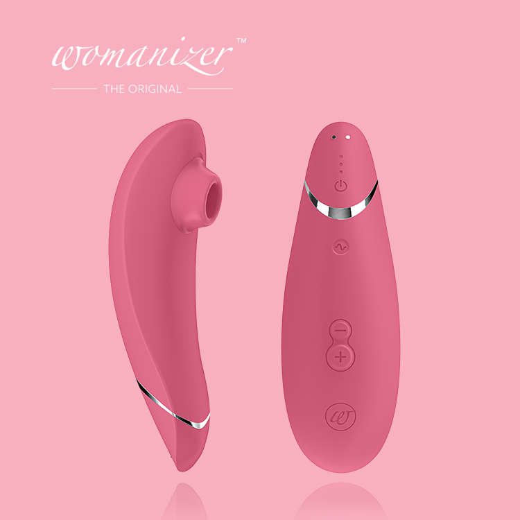 Womanizer|Premium 玩美女人 吸吮愉悅器 - 粉紅