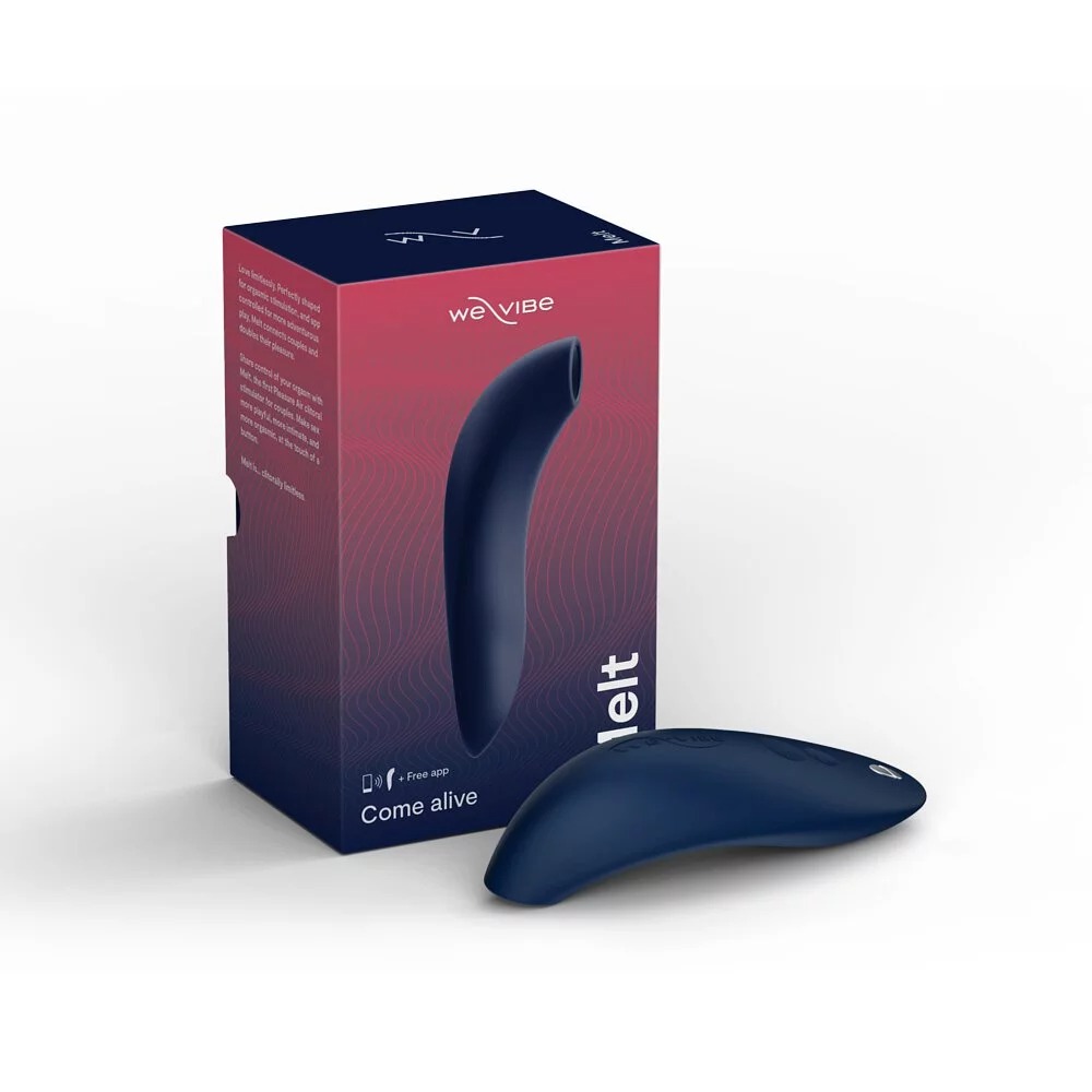 We-Vibe|Melt 吸吮BT 遙控跳蛋 - 深藍