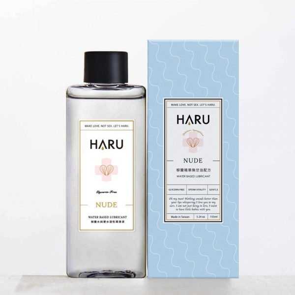 HARU|NUDE 柳蘭水純愛 無甘油 水溶性潤滑液 - 155ml