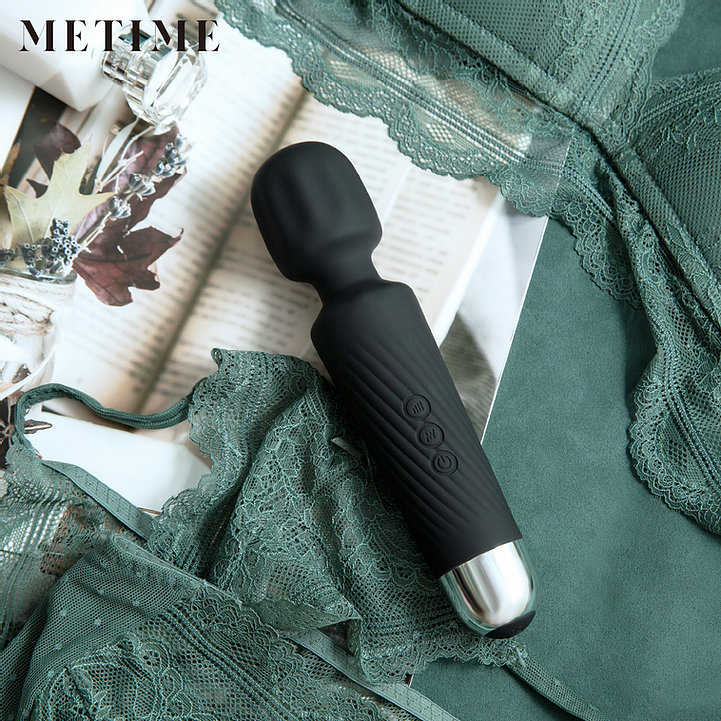 METIME|蜜探 黑帝斯 電動按摩棒 - 幻夜黑