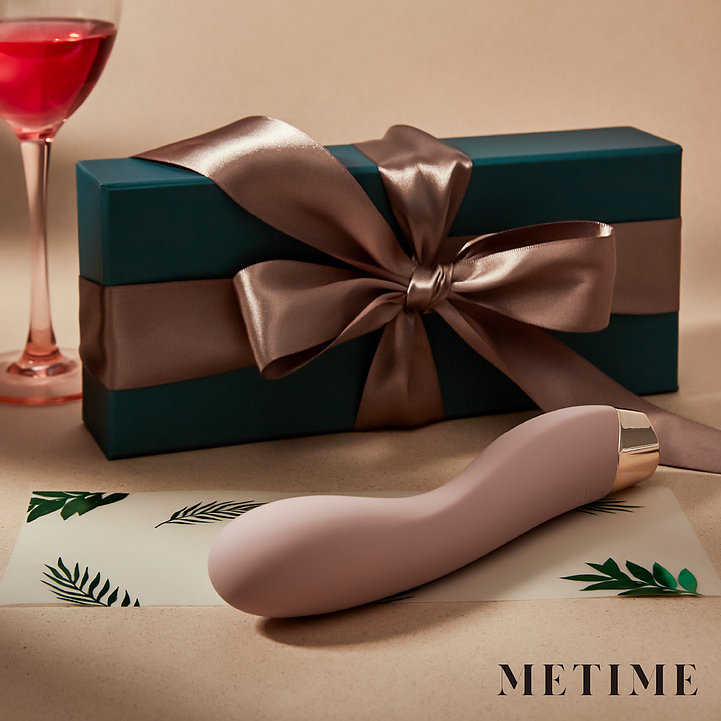 METIME|蜜探 蜜秘情人 電動按摩棒 藕荷膚色