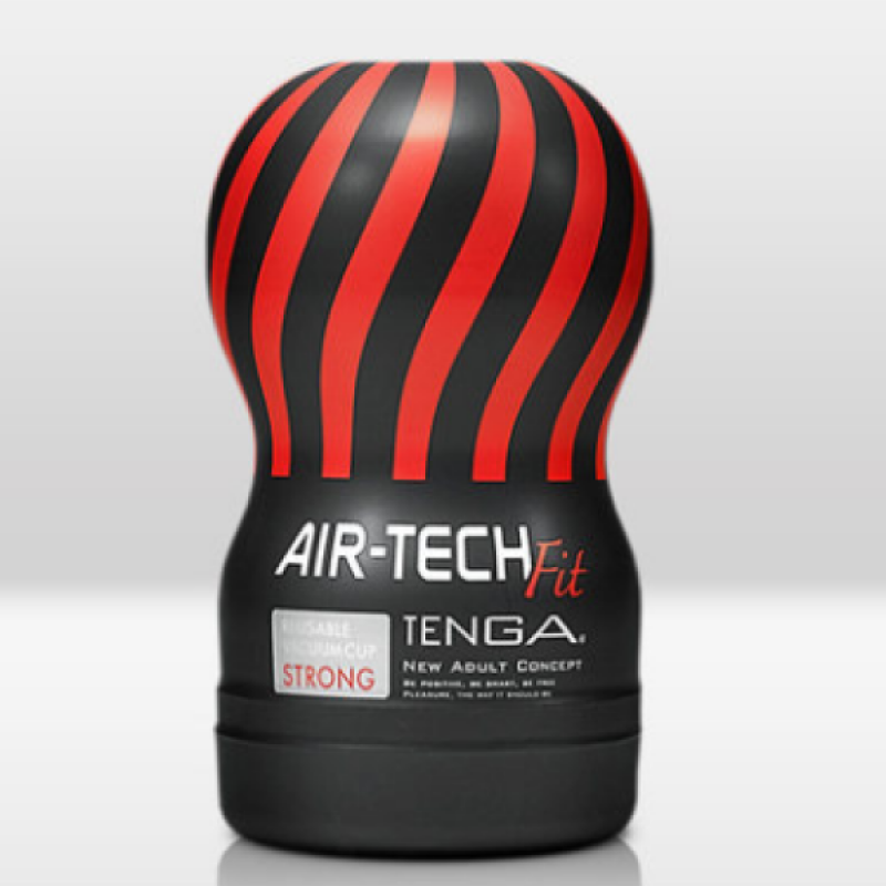 TENGA|重複使用 AIR-TECH FIT 空壓旋風飛機杯 - 硬版