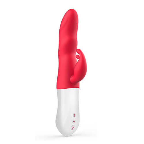 Mytoys|德國 MyBunny 新升級 伸縮衝擊按摩棒 電動按摩棒 - 印度紅